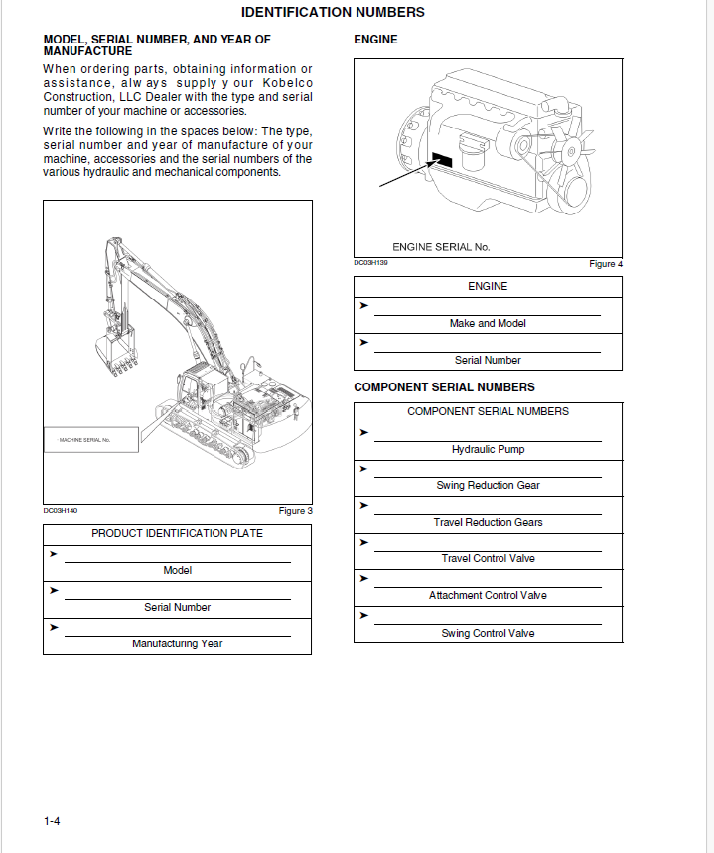 Kobelco SK350-9 Tier 4 Crawler Excavator Operator Manual