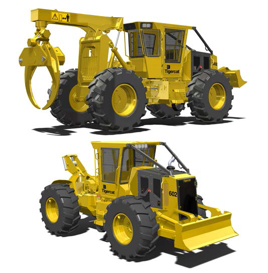 Tigercat 602 Cable Skidder Electrical Schematic Manual (6020101-6027600, 6025001-6025100)