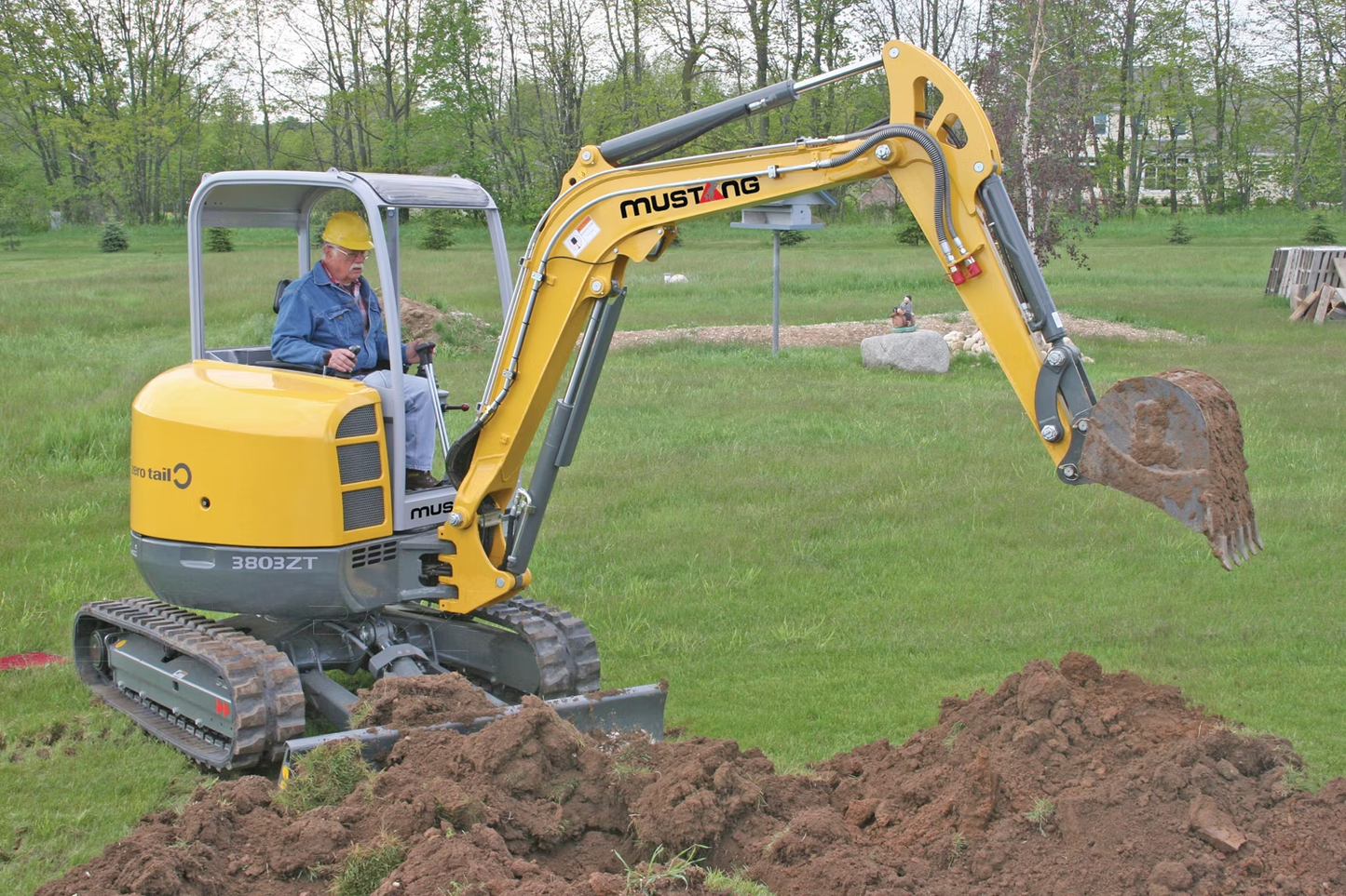 3803Z, 3803ZT Mustang Compact Excavator Service Repair Manual PDF Download