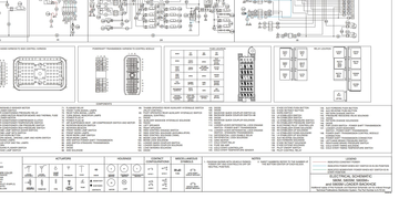 Case Loader Backhoe 580M to 590SM Hydraulic Electrical Schematic