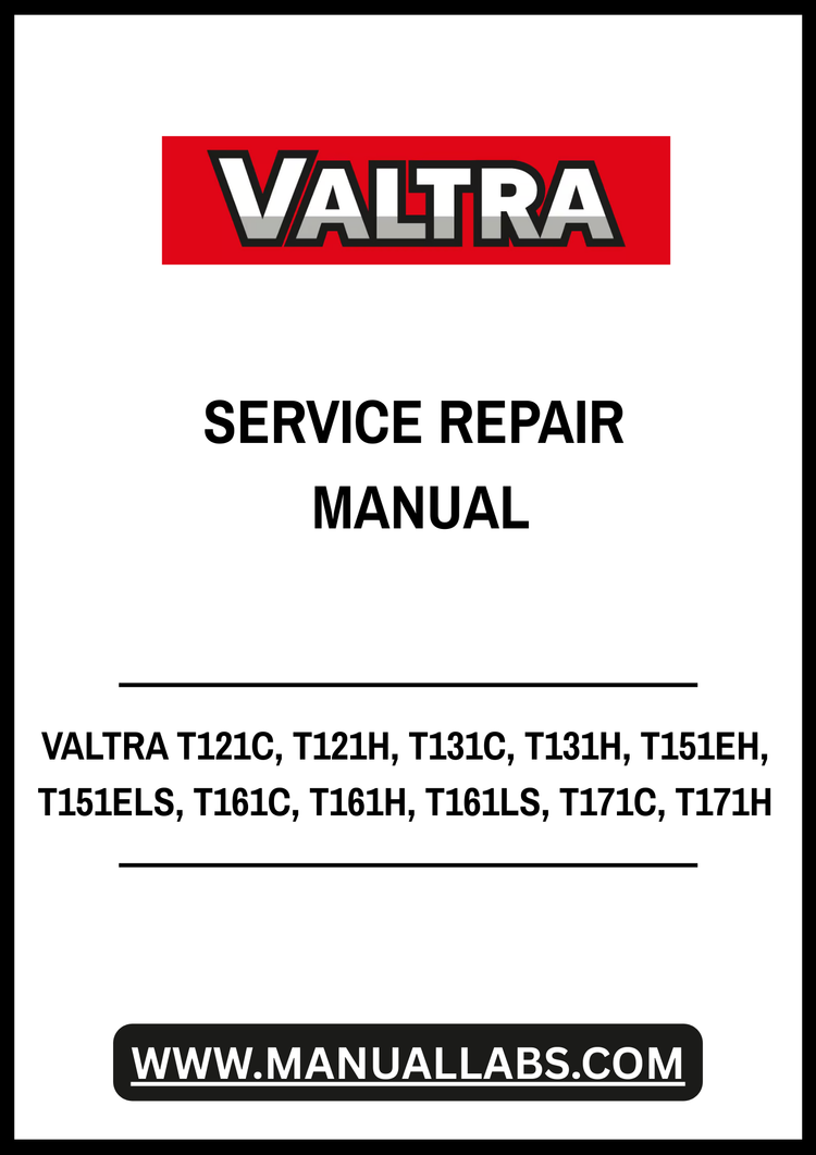 VALTRA T121C–T191LS Tractor Service Repair Manual – Workshop Guide