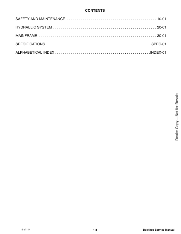 BOBCAT B32S, B32V, B35S, B35V BACKHOE (7398840) SERVICE MANUAL PDF DOWNLOAD