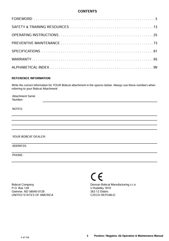 BOBCAT EID4789, BUD7020, BUD7022 (6989790ENGB) OPERATION & MAINTENANCE MANUAL PDF FILE