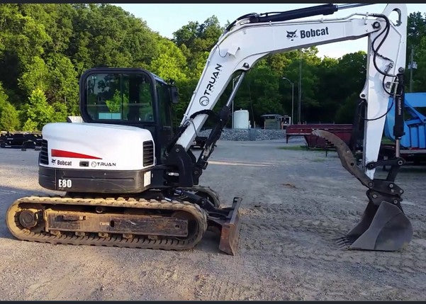 BOBCAT E80 EXCAVATOR SERVICE REPAIR MANUAL - PFD FILE