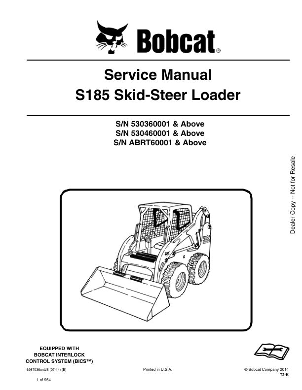 S185 530360001 530460001 ABRT60001 & Up Service Information 6987036