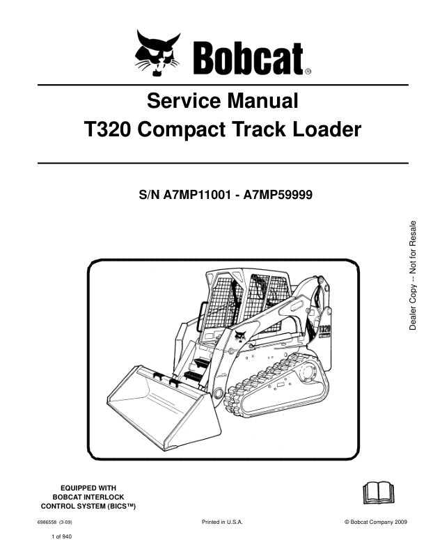 T320 A7MP11001 A7MP59999 Service Information 6986558 - PDF