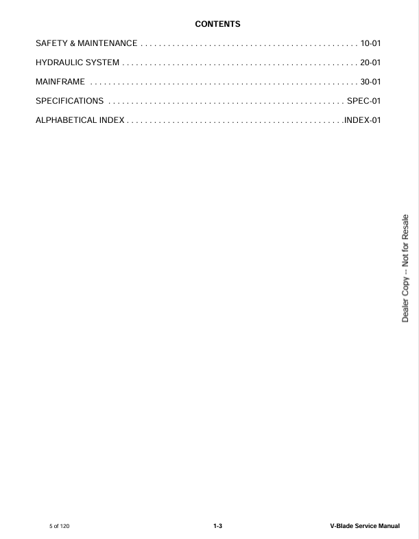 BOBCAT V-BLADE (6902082) SERVICE MANUAL PDF DOWNLOAD
