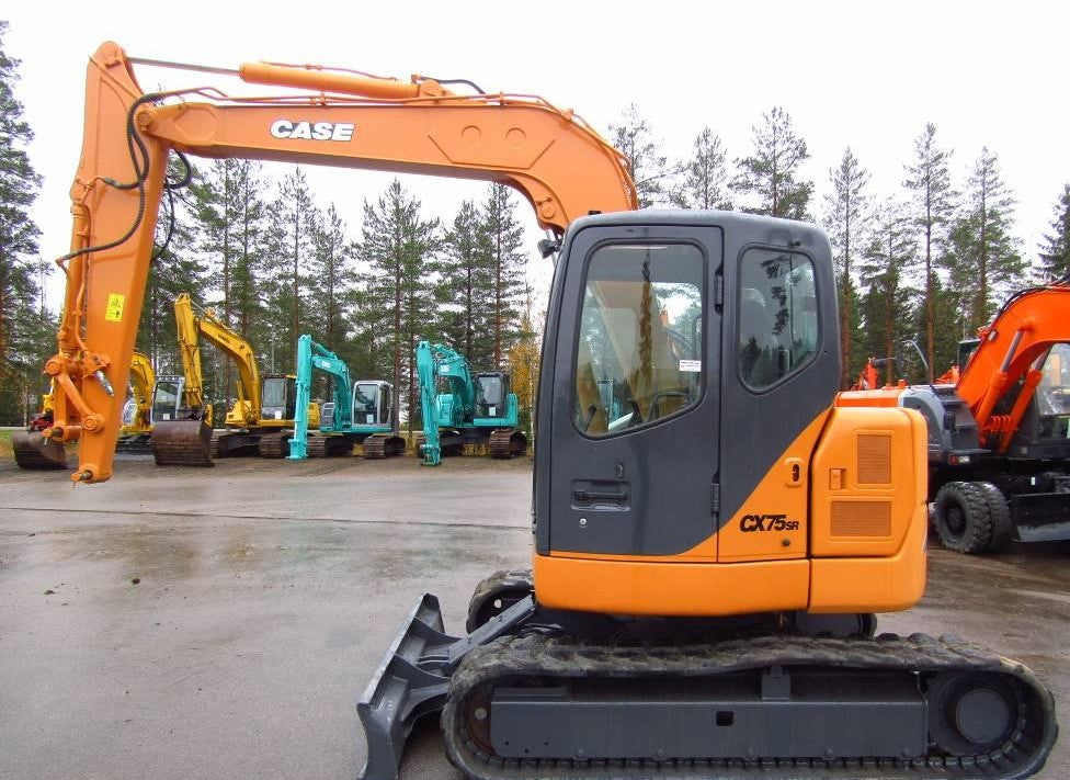 Case CX75SR & CX80 Tier 3 Crawler Excavator Service Repair Manual (87676026A-NA) – PDF Download