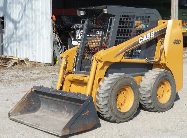 CASE 410, 420 SKID STEER SERVICE REPAIR MANUAL - PDF FILE