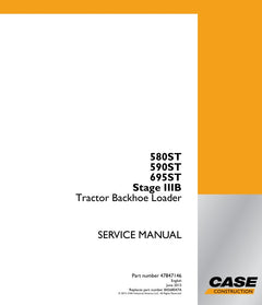 CASE 580ST, 590ST, 695ST (STAGE IIIB) SERVICE MANUAL 47847146 - PDF FILE