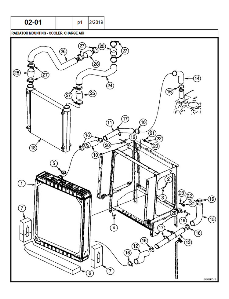 CASE 821C WHEEL LOADER PARTS CATALOGUE MANUAL - PDF FILE