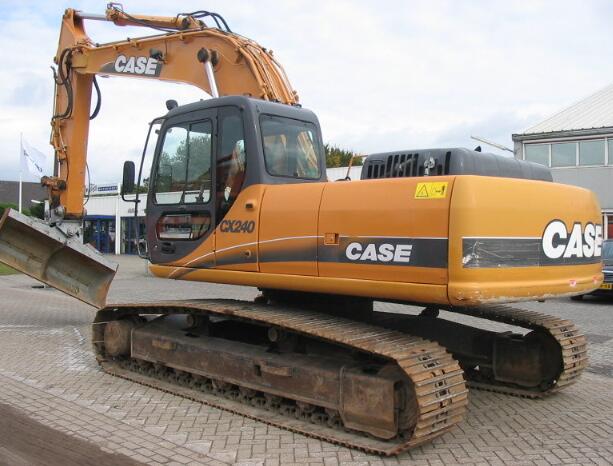 CASE CX240 STANDARD CRAWLER EXCAVATOR PARTS CATALOGUE MANUAL - PDF FILE