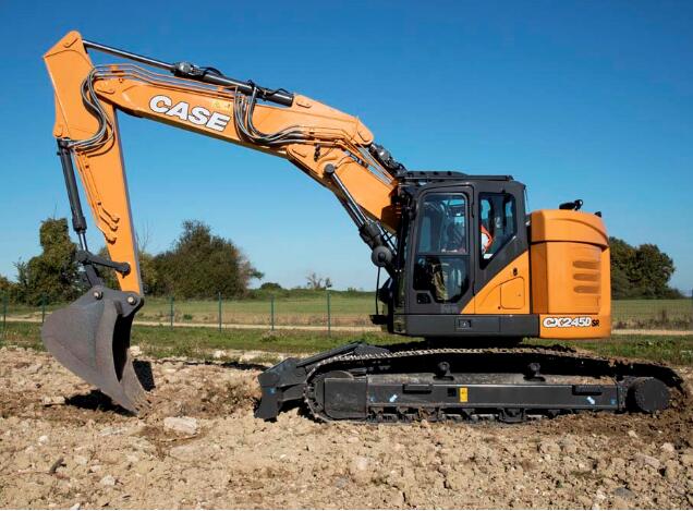 CASE CX245D SR Crawler Excavator Service Repair Manual