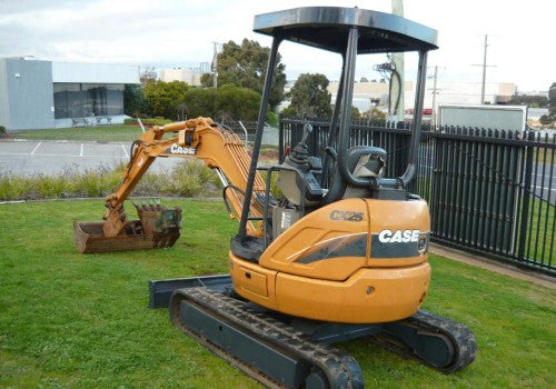CASE CX25 COMPACT EXCAVATOR PARTS CATALOGUE MANUAL - PDF FILE