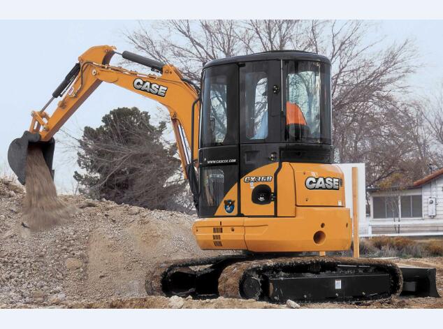 CASE CX36B TIER 4 COMPACT CRAWLER EXCAVATOR OPERATORS MANUAL - PDF FILE