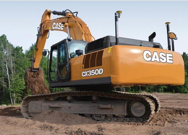 CASE CX350D & CX370D Crawler Excavator Service Repair Manual PDF