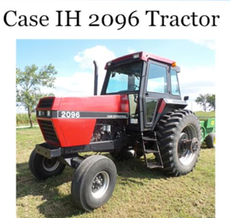 CASE IH 2096 TRACTOR - OPERATOR’S MANUAL - PDF FILE