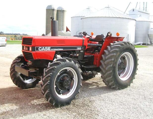 CASE IH 585 TRACTOR PARTS CATALOGUE MANUAL - PDF FILE
