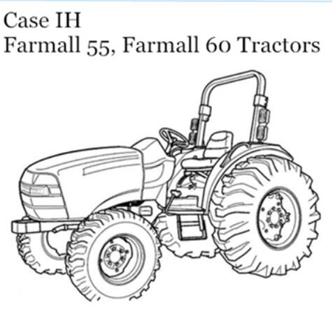 CASE IH FARMALL 55, FARMALL 60 TRACTORS OPERATOR’S MANUAL - PDF FILE