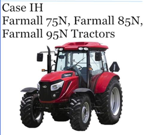 CASE IH FARMALL 75N, FARMALL 85N, FARMALL 95N TRACTORS OPERATOR’S MANUAL - PDF FILE