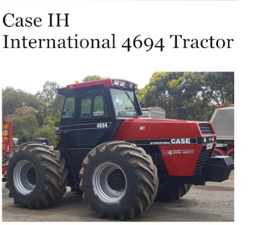 CASE IH INTERNATIONAL 4694 TRACTOR - OPERATOR’S MANUAL - PDF FILE