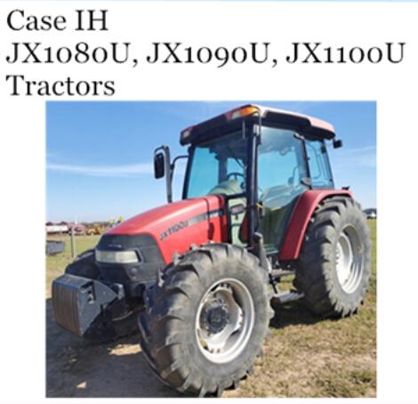 CASE IH JX1080U, JX1090U, JX1100U TRACTORS OPERATOR’S MANUAL - PDF FILE