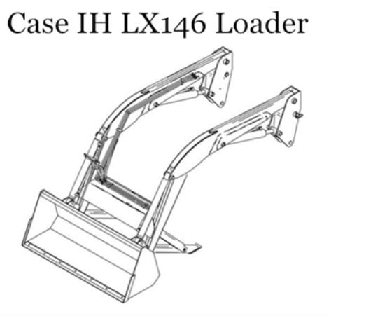 CASE IH LX146 LOADER (FOR VALUE SERIES TRACTORS – MFD AXLE MXM130 & MXM140) OPERATOR’S MANUAL - PDF FILE