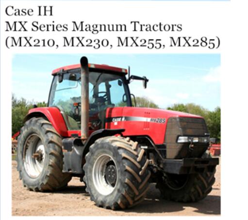 CASE IH MX SERIES MAGNUM TRACTORS (MX210, MX230, MX255, MX285) OPERATOR’S MANUAL - PDF FILE