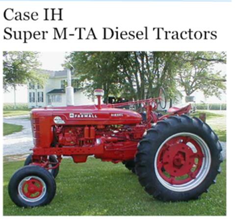 CASE IH SUPER M-TA Diesel Tractor Operator’s Manual – PDF File
