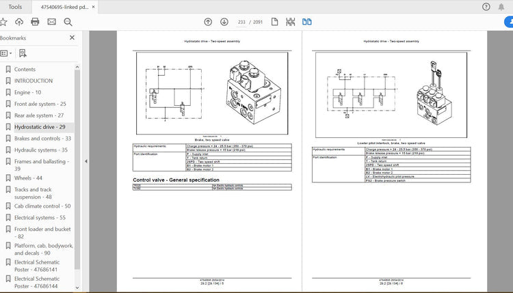 CASE IH TRACTOR SR220, SR250, SV250, SV300 SKID STEER LOADER SR220,TR320,TV380 SERVICE MANUAL 47540695 - PDF FILE