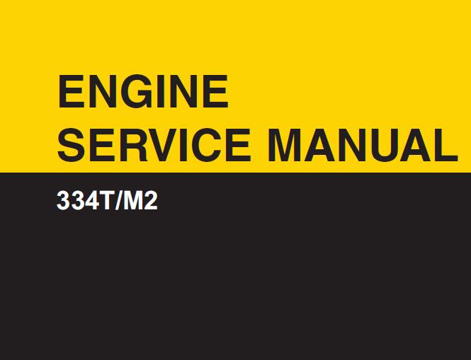 CASE NEW HOLLAND ENGINE 334T / M2 (F4CE0354A) SERVICE REPAIR MANUAL - PDF DOWNLOAD