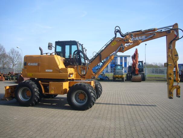 CASE WX120 WHEELED EXCAVATOR PARTS CATALOG MANUAL - PFD FILE