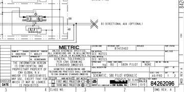 Case Loader 580N Hydraulic Schematic