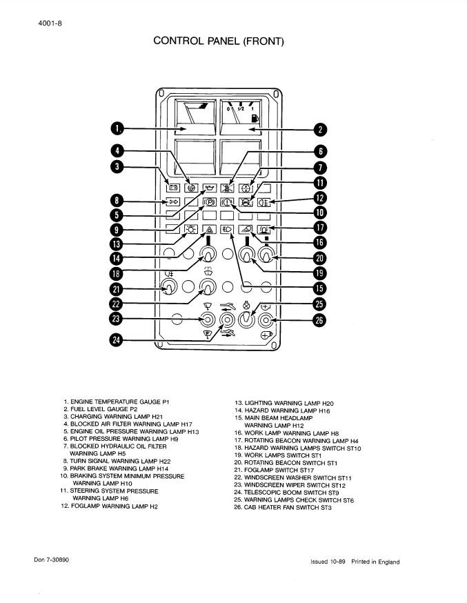 Case Excavator 688 P Troubleshooting & Schematic Manual PDF