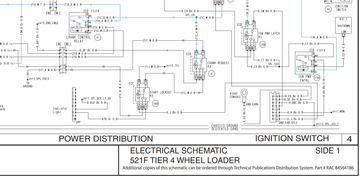 Case Wheel Loader 521F Tier 4 Electrical Schematic