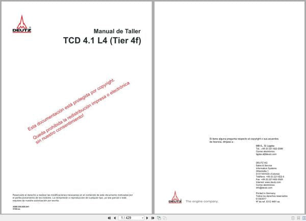 FENDT TRACTOR 500 VARIO S4 VIN 435 438 WORKSHOP AND DIAGRAM MANUAL - PDF FILE