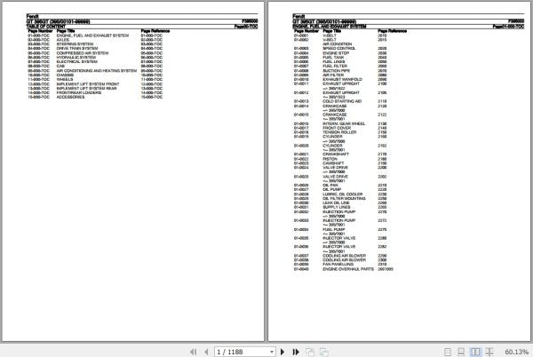 FENDT TRACTOR GT 395GT F395000 09.2020 SPARE PARTS CATALOGUE MANUAL - PDF FILE