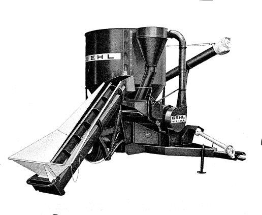 GEHL 115MX MIX-ALL FEEDMAKER WITH ATTACHMENTS PARTS CATALOGUE MANUAL - PDF FILE