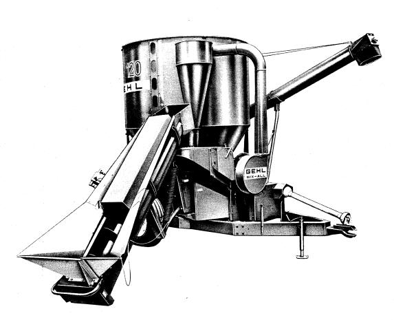 GEHL 120MX MIX-ALL Mixer Parts Catalogue Manual PDF Download