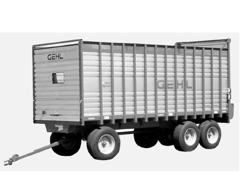 GEHL 1840 Forage Box Parts Catalogue Manual PDF | Complete Illustrated Parts Catalog