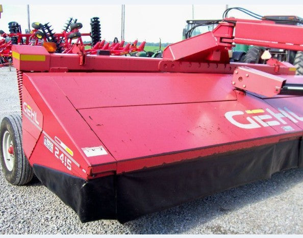 GEHL 2415 & 2418 Disc Mower Conditioner Parts Catalogue Manual PDF Download