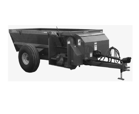 GEHL 300 SERIES SCAVENGER II MANURE SPREADER PARTS CATALOGUE MANUAL - PDF FILE
