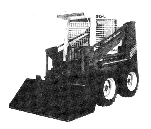 GEHL 4510 SKID STEER LOADER PARTS CATALOGUE MANUAL - PDF FILE
