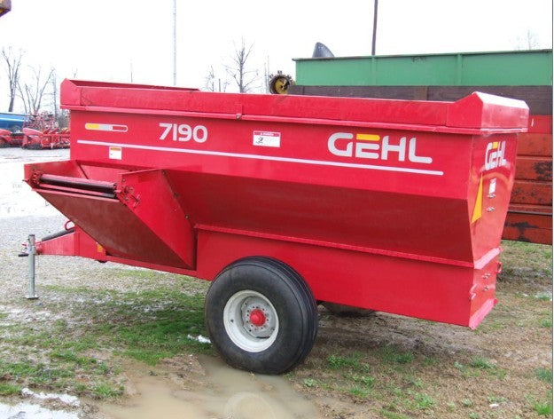 GEHL 7190 FEEDER WAGON PARTS CATALOGUE MANUAL - PDF FILE