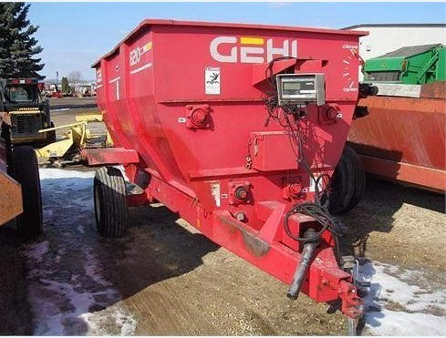 GEHL 8210 Mixer Feeder Parts Catalogue Manual PDF Download | Complete Parts Guide