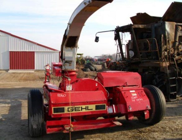 GEHL CB1060 Forage Harvester Parts Catalogue Manual PDF Download