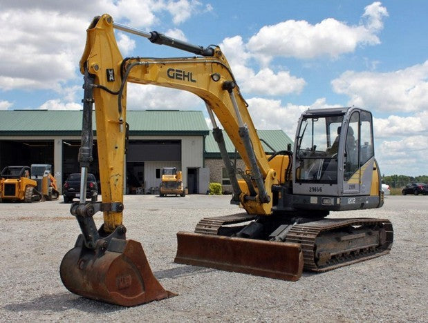 GEHL GE1202 Compact Excavator Parts Catalogue Manual PDF Download