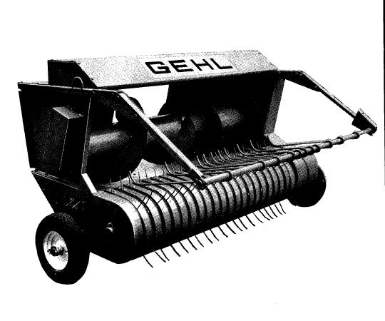 GEHL HA1000 HAY ATTACHMENT PARTS CATALOGUE MANUAL - PDF FILE