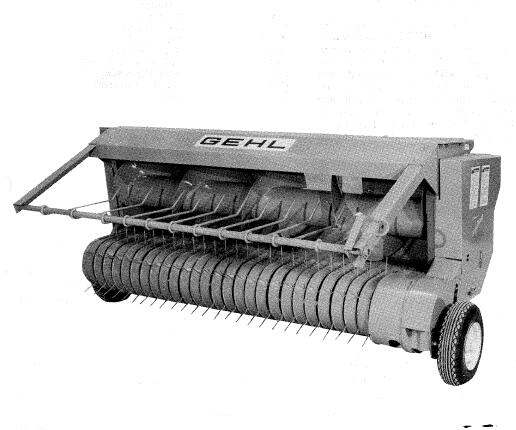 GEHL HA1200 Hay Attachment Parts Catalogue Manual PDF Download