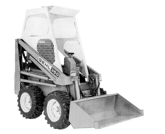 GEHL HL360 SKID STEER LOADER PARTS CATALOGUE MANUAL - PDF FILE